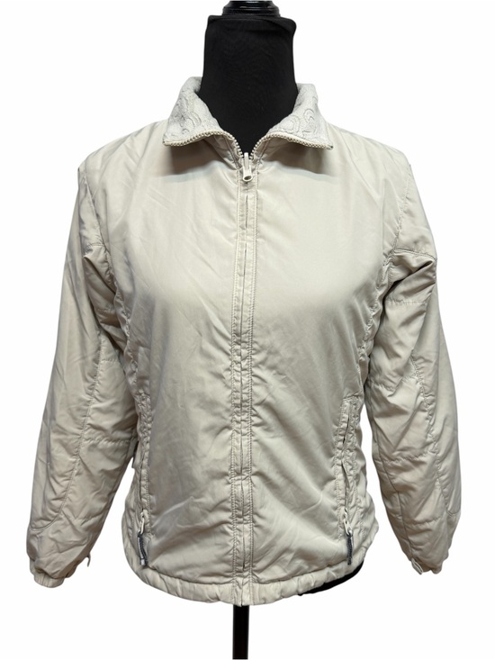 Columbia Jackets & Blazers - Columbia Women’s Small Ivory Fleece Lined Interchange Zip Jacket Coat Core